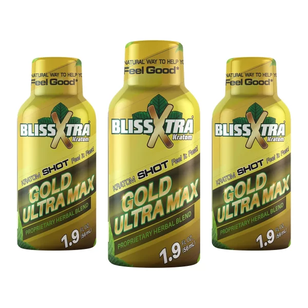 Blissxtra 1.9oz shot GOLD ULTRA MAX 12 pack - Image 2